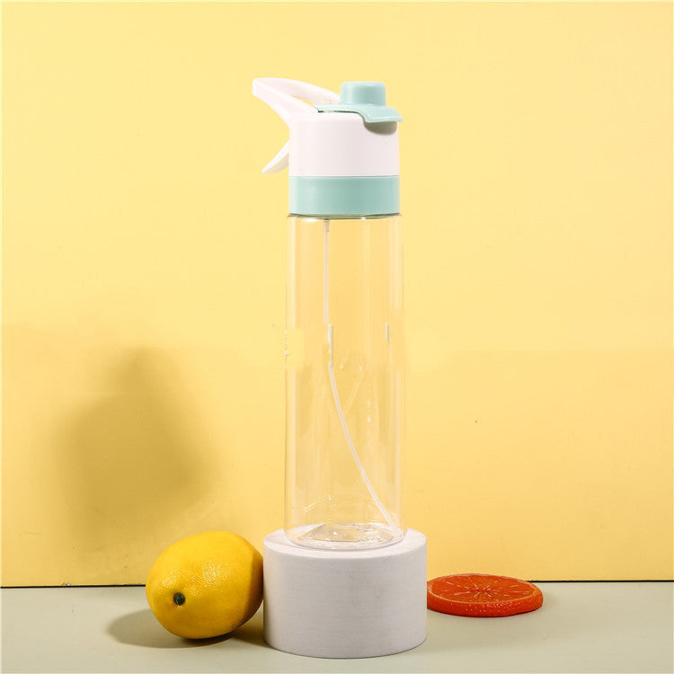 Fitness Spray Water Bottle