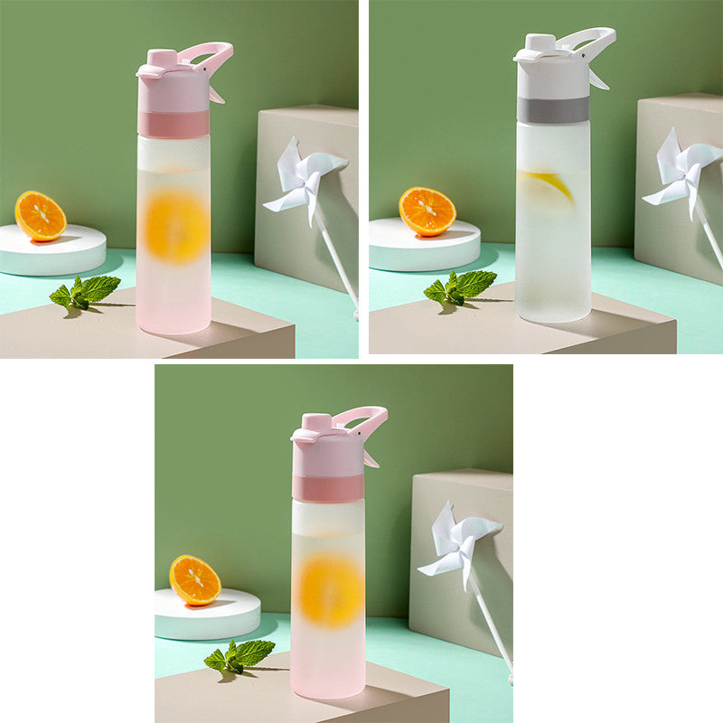 Fitness Spray Water Bottle