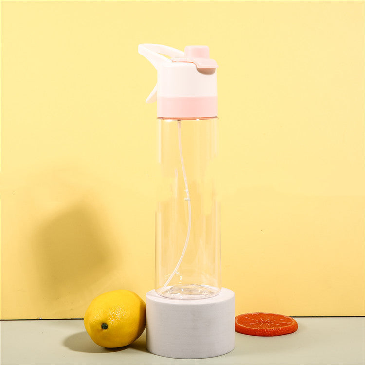Fitness Spray Water Bottle