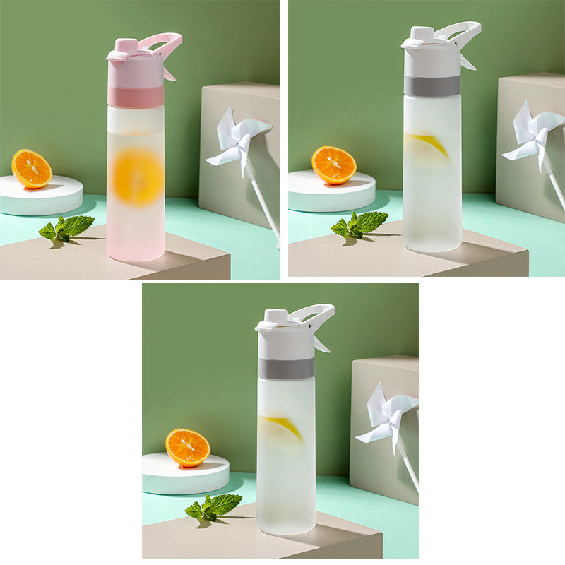 Fitness Spray Water Bottle