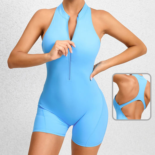 Fitness Jumpsuit Tummy Control & Butt Lifting Sportswear