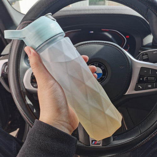 Fitness Spray Water Bottle