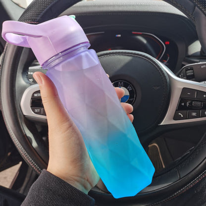 Fitness Spray Water Bottle